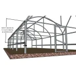 Solar grădină profesional țeavă zincată - imagine 10