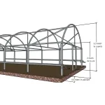 Solar grădină profesional țeavă zincată - imagine 8