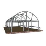 Solar grădină profesional țeavă zincată - imagine 15